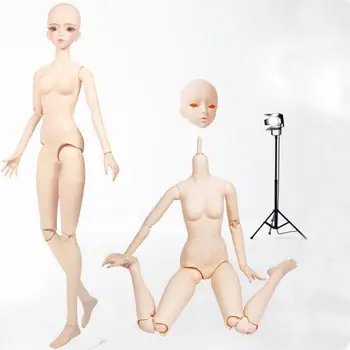 1/Шарнирная кукла 26 Въртящ се на тялото голи момичета, аксесоари за diy