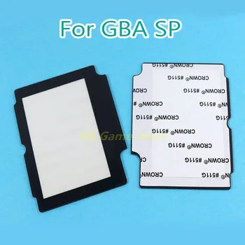 2 бр. Стъклен LCD дисплей, екран, дисплей, Защитен панел на обектива, подмяна на капаци за GBA SP