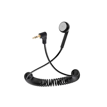 3,5 мм Пружинни еднопосочни Мононаушник Втулки Walkman Слушалки за MP3 Bluetooth аудиоприемника Аксесоари за слушалки