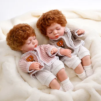 30 см Reborn Baby Dolls Реалистични Играчки Reborn За Тази Момичета, Пълен Силикон Корпус, Водоустойчив Кукла Reborn Бебе, Детска Играчка Подарък, Muñecas