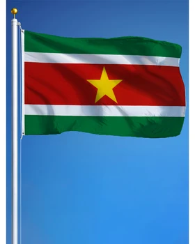 60x90cm 90x150cm SUR SR Знаме на Република Суринам 2x3ft/3x5ft