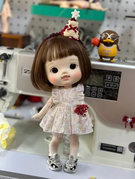 BJD Doll1 / 6 diandi Кукла от смола Художествена модел висококачествена играчка САМ грим Няколко комбинации могат свободно да се качват