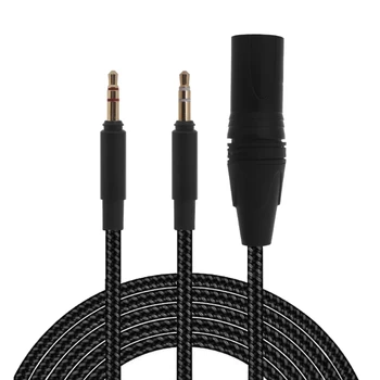 L43D 4Pin Балансный кабел за двойна слушалки 3,5 мм Кабел за Слушалки Hifiman Arya Sundara Ananda HE400SE Сменяеми Кабела За Линии слушалки