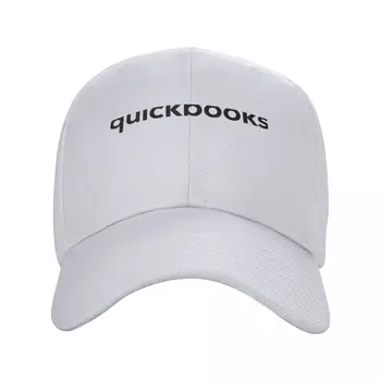 Quickbooks Класическа тениска, бейзболна шапка, хип-хоп шапка с pom-помераните, дрехи за голф, мъжки и дамски