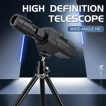 WiFi Цифров телескоп 70X с обектив с голяма бленда, 2 Mp, Фото и Видео, позициониране на Телескопа на crosshair мобилен детектив