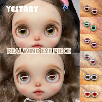 YESTARY Eyes For Играчки Аксесоари за кукли BJD Blythe Капка Лепило Eye Piece Модни САМ Eyes For Dolls Теми За детски Играчки Кукла Blythe Eye Toys