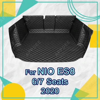 Автоматично Подложка за Багажника С Пълно Покритие За NIO ES8 6/7-Seat 2020, Авто Подложка За Багажника, Защитен Калъф За купето на Товарен Подложка, Аксесоари За Защита на интериора