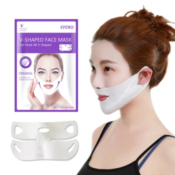 Ефективна маска за отслабване V-образна форма, средство за стягане на лице, средства за отслабване, Маска за красота, Стягане и подтягивающая на кожата на лицето