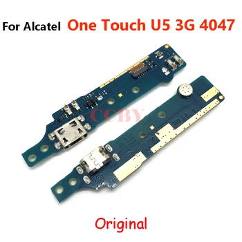 За Alcatel One Touch U5 3G 4047D 4047G 4047 OT4047 USB Порт за зареждане на док-станция Гъвкав Кабел USB Зарядно Устройство за докинг конектор Заплата Flex