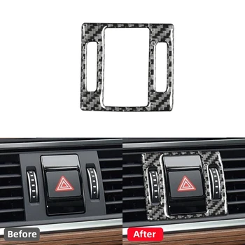 За Audi A6 C7 S6 A7 S7 4G8 2012-2018 Авто Сигнална Лампа Декор Стикер на Кутията Покритие От Въглеродни Влакна, Аксесоари За Интериор voiture де