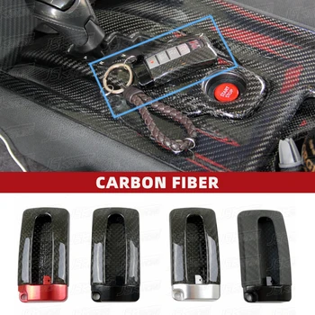 За Nissan Gtr R35 2008-2016 Суха капака ключодържател от въглеродни влакна