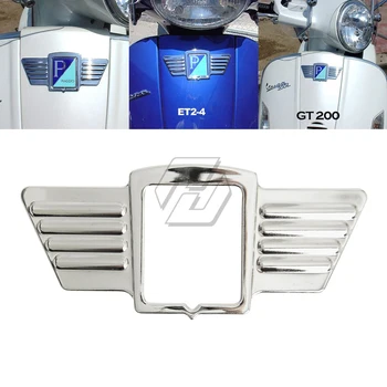 За Piaggio Vespa LX LXV 50 150 Leader Motor 2006-2009 Мотоциклет Хромирани калници Покритие Лого