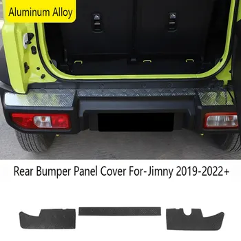 За-Suzuki Jimny 2019-2022 + Защита панел на задната броня на Автомобила от алуминиева Сплав, Аксесоари за защитна плоча