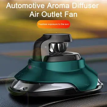 Здрав Автомобил Ароматни дифузьор, Дезодорант със Слънчев диск, мультиароматический Авто Ароматерапевтични дифузьор, вентилатор за освобождаване на въздух