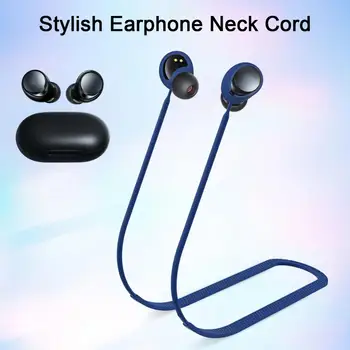 Каишка за слушалки със защита от загуба на Anker Soundcore Space A40, водоустойчив, лесен за носене Силиконов шнур за слушалки на врата
