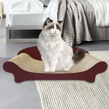 Легло-Когтеточка за котки, Подложка за котки, Дъска за драскотини, Перерабатываемая на Дървесина хартия