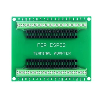 Модул за разработване на ESP32 38PIN Тесен Версия GPIO 1 до 2 Такса за разработка на Микроконтролери, съвместима с Wi-Fi Bluetooth