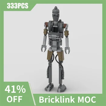 Нов 333 Бр. Известен звезден филм MOC IG-12 Робот-войник Фигурка Модел САМ творчески идеи е Детска Играчка, Подарък За рожден Ден градивни елементи