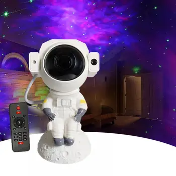 Нов Проектор Galaxy Astronaut, проектор на небето, цветни Въртящи проектор мечти за хол, Спалня, Коледни подаръци за деца