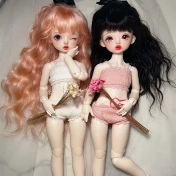 Нов стоп-моушън облекло за кукли 30 см 1/6 Bjd, един Сладък комплект дамско бельо, Играчки за момичета 