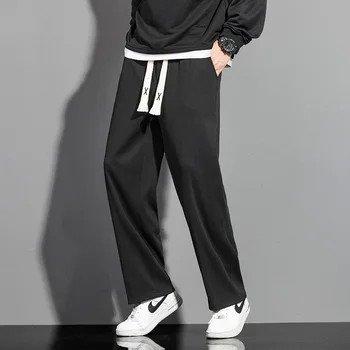 Нови модни ежедневни панталони корейски дизайн за мъже, модни, спортни панталони и зреещи