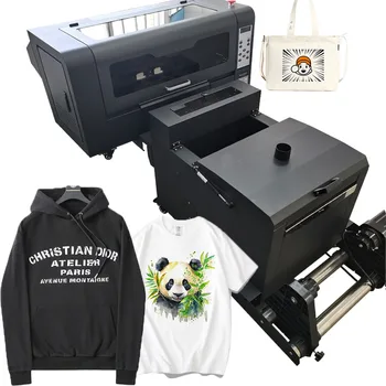 Печатаща глава от плат за ризи Textile Xp600 с Шейкерной Печка Dtf Принтер 30 см DTF Pet-фолио Печатна Машина
