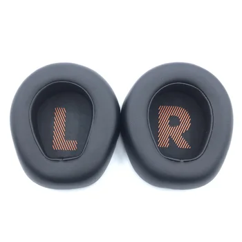 Подходящ за амбушюров JBL QUANTUM Q600, ръкави за слушалки, подобно на гъба малка перука на темето на главата, кожени слушалки
