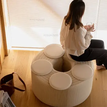 Скандинавските хартиени столове за дома, мебели, Столове за преобличане в хола, Сгъваеми столове за съхранение, Творчески дом столче за грим в спалнята