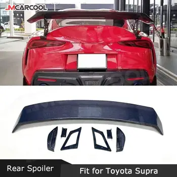 Спойлер на Задния Багажник на Колата е От Въглеродни Влакна FRP Prime Lip Крилата Аксесоари За Toyota Supra GR A90 A91 2019 2020