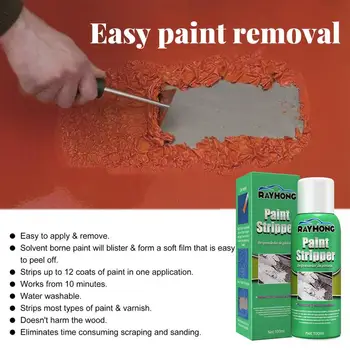 Средство за премахване на боя Многофункционално Средство за премахване на боя С метална повърхност, средство за премахване на боя с четка, ефективно С помощта на четка за почистване от ръжда