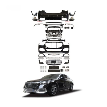 Фабрично бодикит за лифтинг на лицето Mercedes S Class W223 за 2020 година-На Mercedes Benz S Class W223 Upgrade Kit