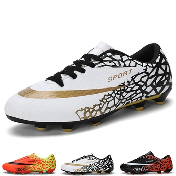Футболни обувки за мъже, улични нескользящие футболни обувки за мъже, Безплатна доставка, Футболни обувки Five-a-side Society 2023