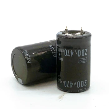 1 бр./лот 200 470 uf алуминиеви електролитни кондензатори Размер 22*35 мм 200 470 uf 20%