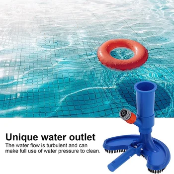 1 бр. мастилено-струйни вакуум за пречистване на басейна с четка за фонтана, на езерото, на басейна на ЕС