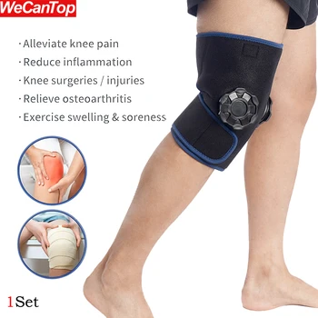 1 пакет пакети с лед за облекчаване на болката в коляното, Множество гел обвивка с лед при травми на краката, за операция за подмяна на колянната става, студен компрес за лечение на ACL