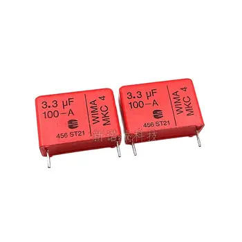 10 бр./WIMA 100V 335 3,3 icf 100V 3U3 MKC4 Разстояние между крака 22,5 Fever кондензатор
