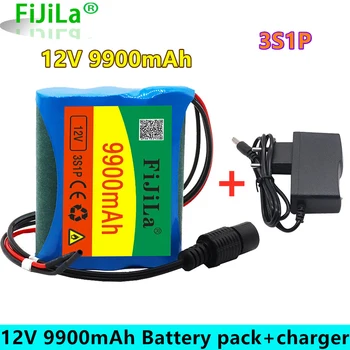 100% нова литиева батерия с капацитет 12 В ма 3 s1p au, литиева батерия au, защита на литий пакет, перезаряжаемое зарядно устройство 1a