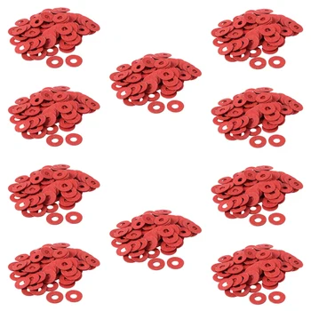 1000 бр. червени спирални изолационни влакна шайби за дънната платка
