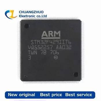 1бр Нови оригинални блокове на микроконтролера STM32F429IIT6 2 MB 1,8 v ~ 3,6 НА ARM Cortex-M4 256 KB 180 Mhz FLASH 140 LQFP-176 (24x24)