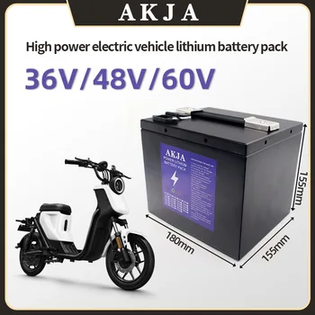 36V.48V 60V 20Ah-30Ah 18650 литиево-йонна акумулаторна батерия 250-2000 W електрически мотор, голям капацитет, скутери, мотоциклетът батерия