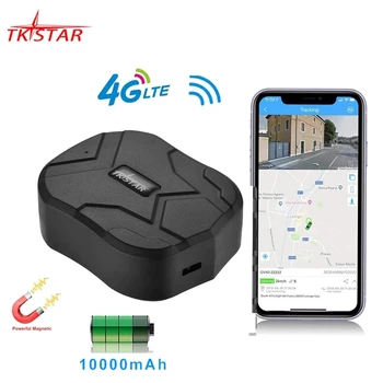 4G LTE TK905B GPS Тракер Автомобилно Устройство за Проследяване 10000 ма Магнит дълги периоди на изчакване за Водоустойчив GPS Автомобилна Аларма в реално време