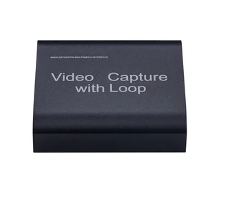 4K, HDMI-съвместима карта улавяне, плоча за запис на видео на живо, USB 2.0 1080p хищник за игра в DVD-камера PS4