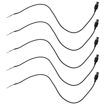5 бр. кабел за Свързване USB 5Pin 1.0 mm За Платка модул USB-камера OV5640 HBV-5640 Дължина 50 см Адаптер USB Кабел