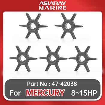 5 Броя 47-42038-2 Paddle Водна помпа 42038Q02 За Подвесного двигател Mercury Mariner Двигател 8 8hp 9,9 9,9 с. л. 10 10 15 15hp
