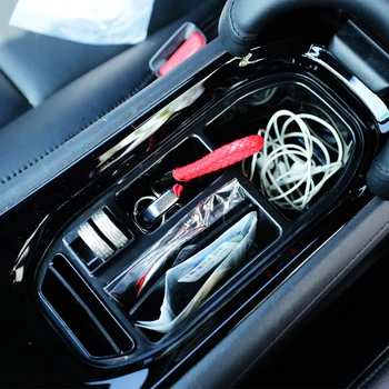 ABS Авто Кутия за Съхранение на Чаши Вода Honda HRV HR-V Vezel 2014 2015 2016 2017 Автомобилен Интериор Монета Карти на Притежателя Чаша Вода Кутия