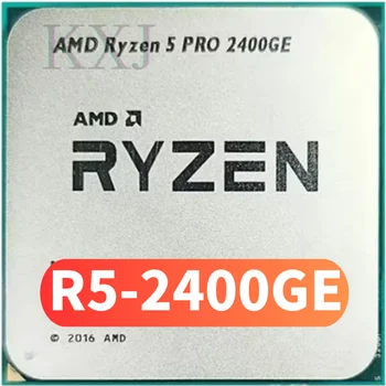 AMD Ryzen 5 PRO 2400GE R5 2400GE R5 PRO 2400GE Четириядрен восьмипоточный процесор с честота 3,2 Ghz и мощност от 35 W Процесор YD240BC6M4MFB Socket AM4