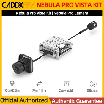 Caddx Мъглявина Pro Vista Kit HD Цифрова Система за Пренос на видео FPV Камера 720p/120fps 2,1 мм 150 ° За Радиоуправляемого FPV-Дрона DJI зареден очила