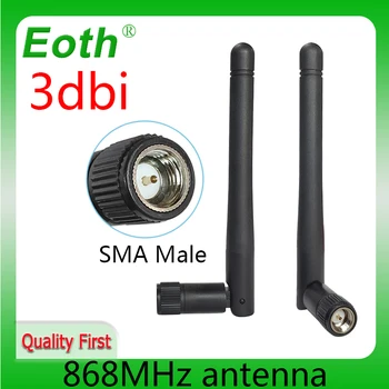 EOTH 50/100 бр 868 Mhz антена 3dbi sma plug 915 Mhz suzan antene ЦЕНТРАЛА ин модул lorawan приемник на сигнала antena с висок коефициент на усилване