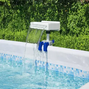 LED Waterfall Above Ground Pool Аксесоар пръстени за басейна Zwembad accessoires Piscina para niños Pool toy