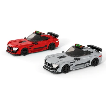 MOC Творчески Роудстър Суперавтомобил F1 Speed Champions градивните елементи на Състезание Модел на Кола Комплекти Тухли Детски Подаръци За Рожден Ден